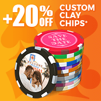 +20% Off Custom Clay Chips