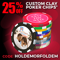 +25% Off Custom Clay Chips
