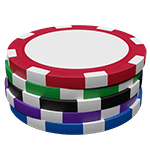 Select Your 8 Stripe Poker Chips Set Img