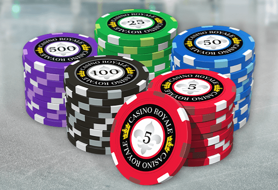 Durable Custom Clay Poker Chips