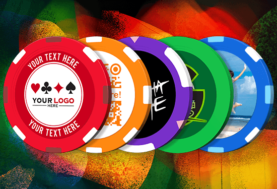 Unlimited Poker Chip Design Customization