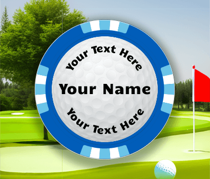 golf ball markers poker chips