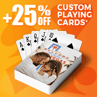 +25% Off Custom Playing Cards