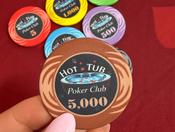 Poker Game ceramic chips