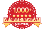 1000+ verified reviews