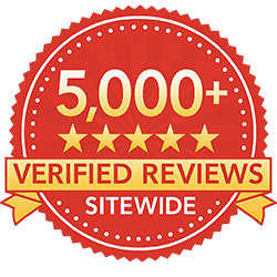 5000+ verified reviews